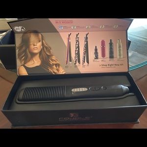 Multi purpose caramic HAIR BRUSH